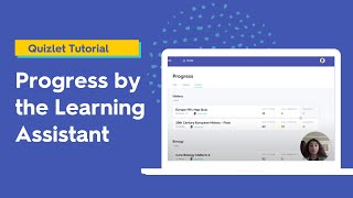 How to use progress with Quizlet Plus (Learning Assistant tutorial)