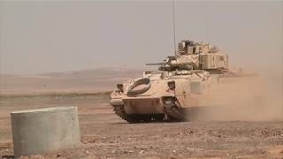 US Army And Marine Corps Conducts Large Scale Military Training Exercise "Desert Thunder Run"