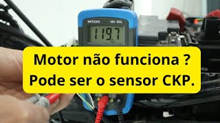 Motor não funciona, falhando, desliga quando esquenta o motor ? Pode ser o sensor CKP.