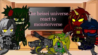 The heisei universe react to monsterverse part 2