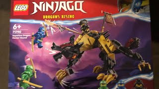 Lego Ninjago imperium dragon, hunter hound set review￼