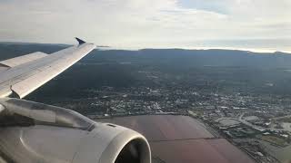 United a320 Flight Los Angeles to San Francisco (4K)