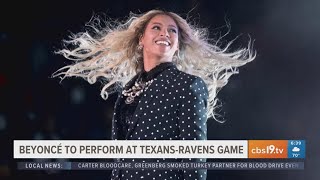 Beyoncé to perform at halftime of Texans-Ravens  game on Christmas Day