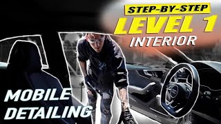 How To - Level 1 Interior Detail - Mobile Car Detailing