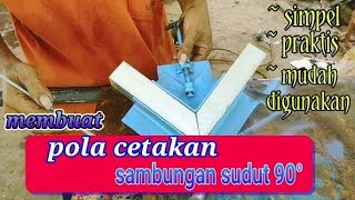 cara mudah sambung 90°, tukang las wajib punya alat ini | best welding tool ever | creative welding