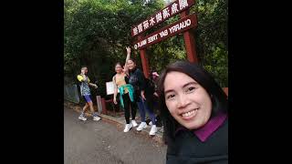 Hiking at Tai Tam Country Side Hong Kong