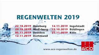 ACO Regenwelten 2019 - jetzt anmelden