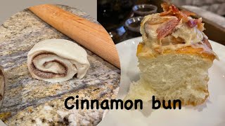 Homemade cinnamon buns