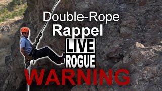 Double-Rope Rappel WARNING! | Ghost Knot | Macrame Knot