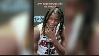 JIMMY BUTLER SAID WHAT?!? Media Day Highlights #jimmybutler #giannis #shorts #nba