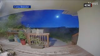 Videos capture massive fireball light up sky ll