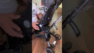 FEO FLAT SEAT INTALLATION N DEMO BABY STROLLER