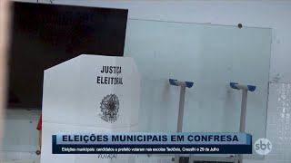 Eleições municipais: candidatos a prefeito votaram nas escolas Teotônio, Creuslhi e 29 de Julho