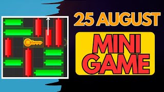 25 August hamster kombat mini game solved