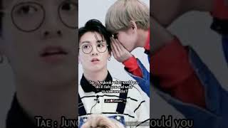 TAEKOOK FF || Poor TAECONDA🥲😂 #taekookff #imagination #viral #taehyung #jungkook #reaction #shorts