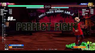 KoF XV - Ash 2.7 or 1.8 bar stun ToD