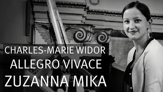 Charles-Marie Widor: Allegro vivace du Symphonie pour orgue no° 5 en fa mineur, Zuzanna Mika | Orgel