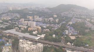 Mumbai Heavy Rain Flight Landing