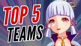 TOP 5 Most Popular AYAKA Teams In Genshin Impact 2.6