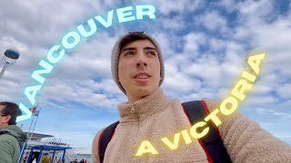 Cómo ir de VANCOUVER a VICTORIA, BC 🇨🇦 El mejor ferry de Canadá ⛴