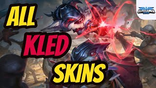 All Kled Skins Spotlight League of Legends Skin Review