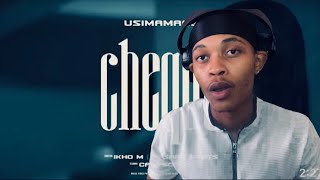 REACTION TO:Usimamane cheque (official music video)