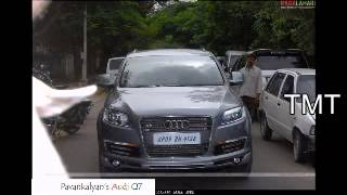 Cars of South Indian film Stars.