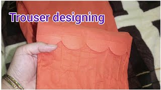 winter trouser design || cutting and stitching