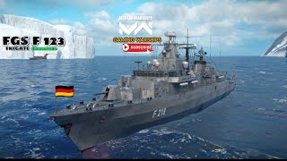 FGS F 123 Frigate | Strongest Frigate in Tier - 2 | Modern Warships