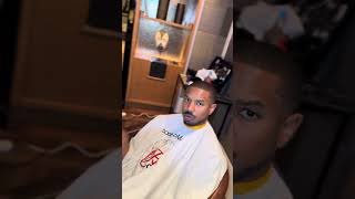 Michael B Jordan Black Panther and Creed star gets his HD Cutz