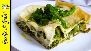 LASAGNE BIANCHE con i broccoletti  o le verdure che vuoi tu-  Ricette di Gabri