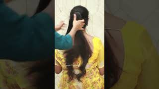 Try this for new year 🤩Simple & Beautiful hairstyles #shorts #ytshorts #hairstyleforgirls