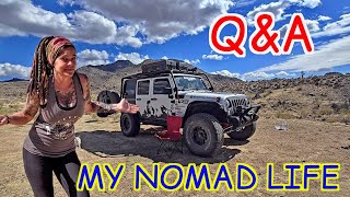 Solo Female Traveler Living In A Jeep Q&A