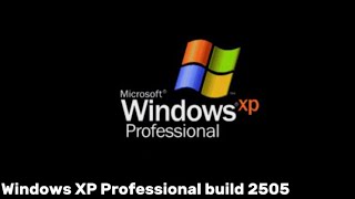 Windows XP build 2505