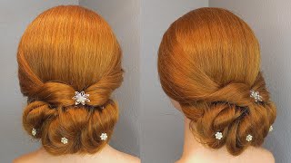 Easy and simple hairstyle | Cute hairstyle for long and medium hair | Distinctive hairstyle