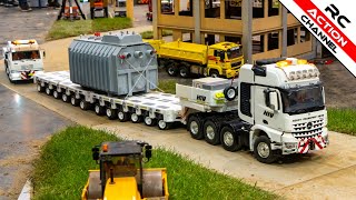 Best Scenes of RC Heavy Hauler, RC Trucks & Epic RC Construction - extra long rc truck action!