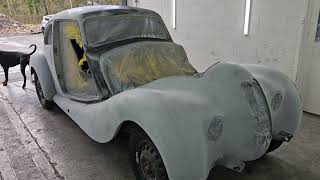 Work continues on the Bristol 400 and MRM Speedshop van collected at JM Details