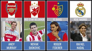 TENNIS PLAYERS FOOTBALL TEAMS - PART 3