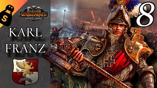 THE VAMPIRIC LEGION ATTACKS! Karl Franz - Total War Warhammer 3 - Immortal Empires - 8