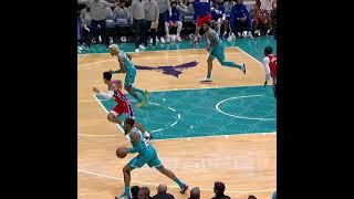 Andre Drummond Wanna Fight Miles Bridges After This Cheap Shot 😡😡 #shorts #nba #nbahighlights #fight