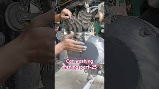 Car washing trening part-25 | metal polish #automobile #foamwash