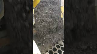 Asphalt Millings being screened