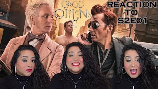 GOOD OMENS S2E01 - FIRST TIME REACTION