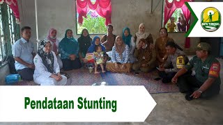 Pendataan Stunting ke setiap Dusun di Desa Batu Tunggal