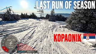 [4K] Skiing Kopaonik, Last Ski of the Season - Returning Back to Base, Serbia, GoPro HERO11