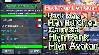 Hack Map Liên Quân Miễn Phí | Antiband 100%, Hack Map, Hiện Hồi Chiêu, Cam Xa, Hiện Rank, Hack Dame