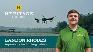 2023 Heritage Cooperative Interns - Landon Rhodes, Agronomy Technology Intern