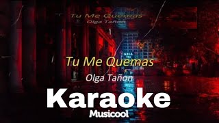 Olga Tañon TU ME QUEMAS ⭐ (Karaoke Instrumental Audio Programado) Pista Musical 2022