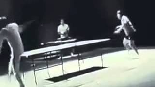 Amazing ping pong by Bruce Lee