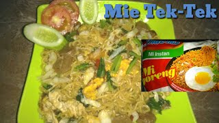 Membuat Mie Tek-tek hanya dengan indomie